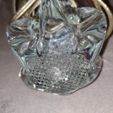Pied de lampe vintage cristal
