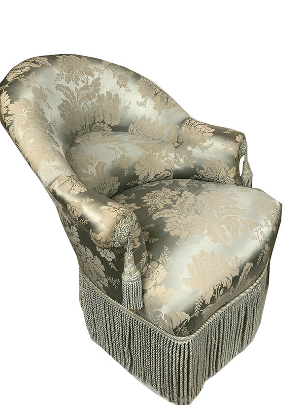 Toad chair and its pouf