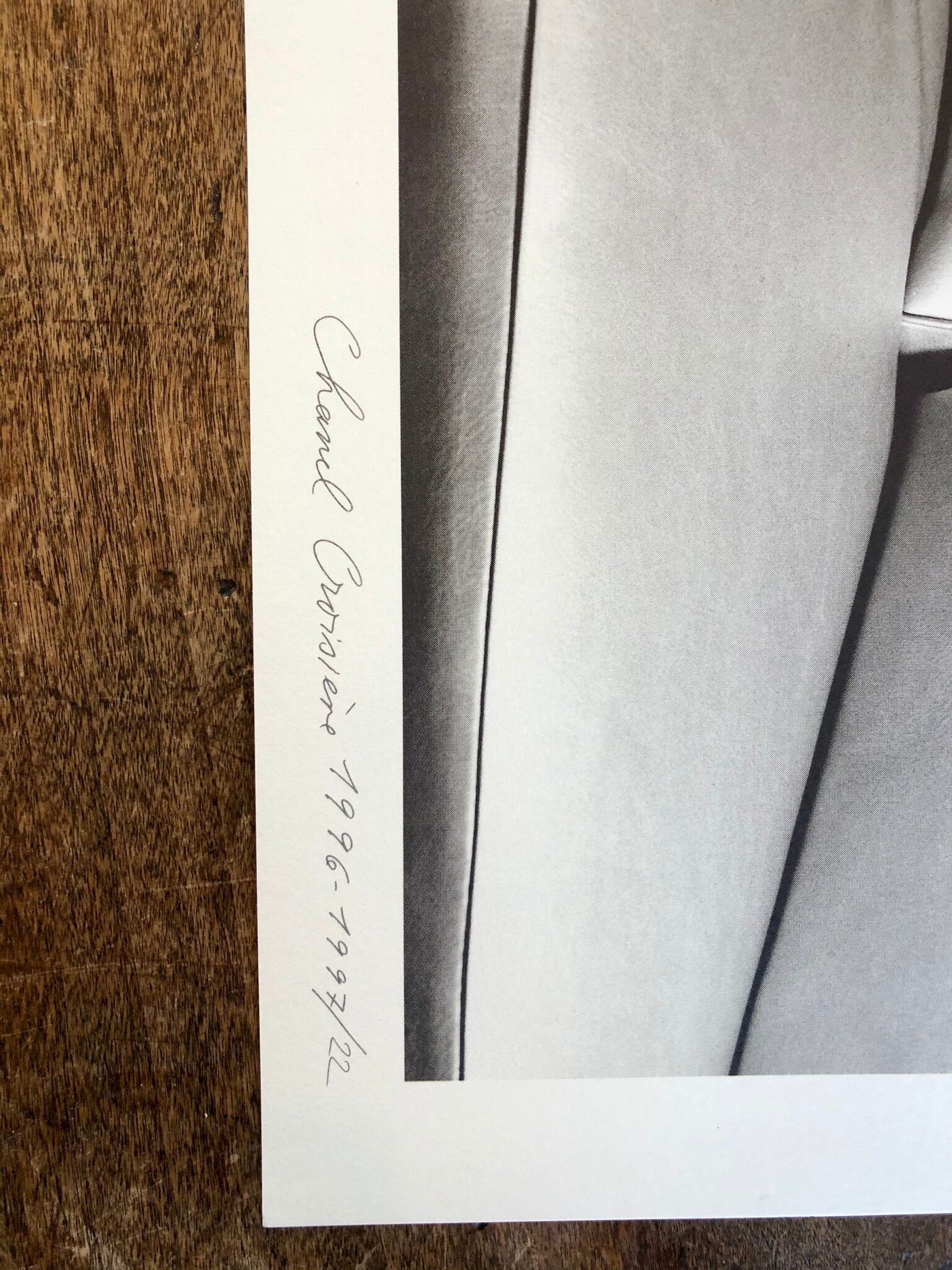 Chanel Photo by Karl Lagerfeld