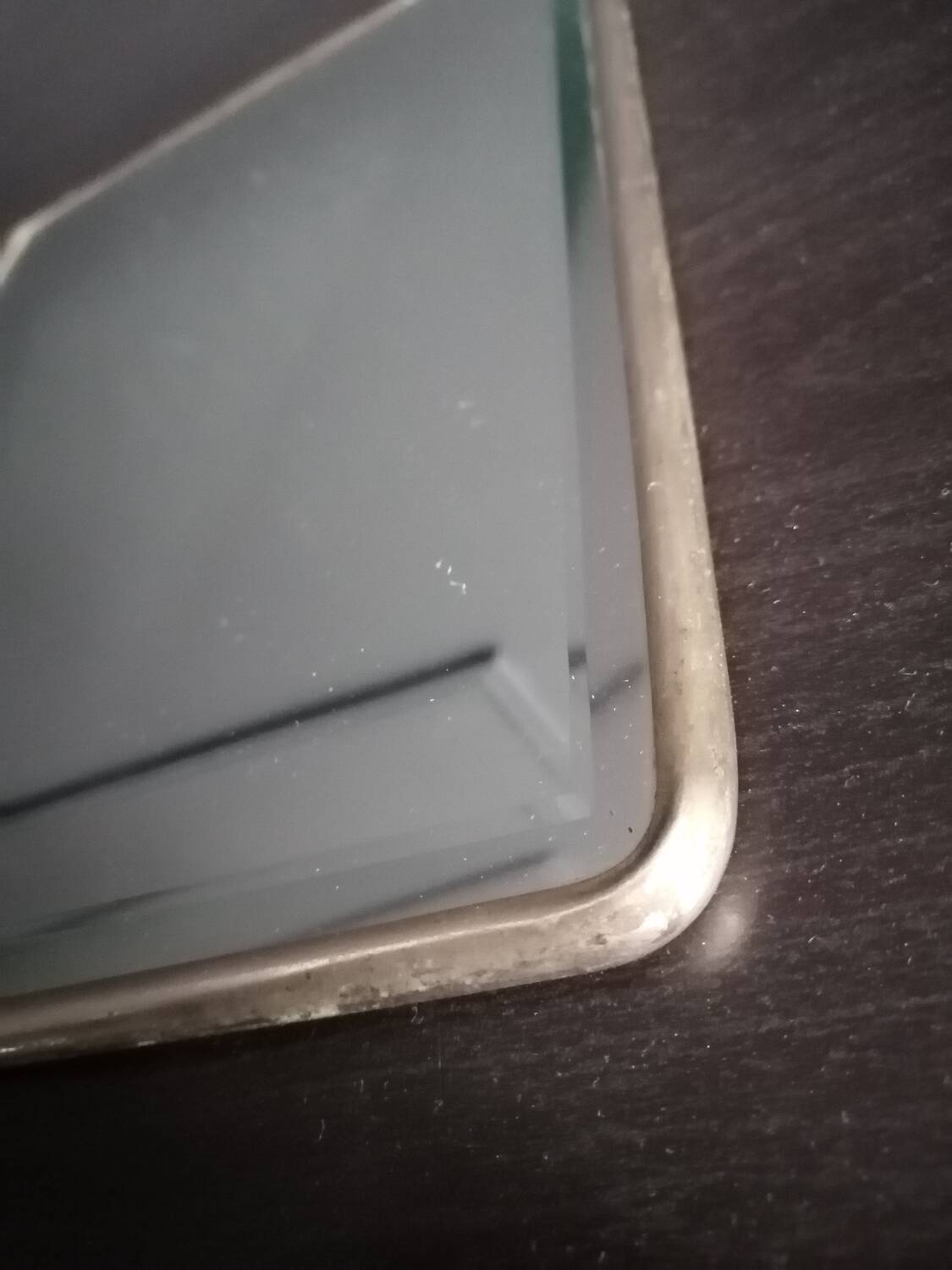 Vintage barber mirror