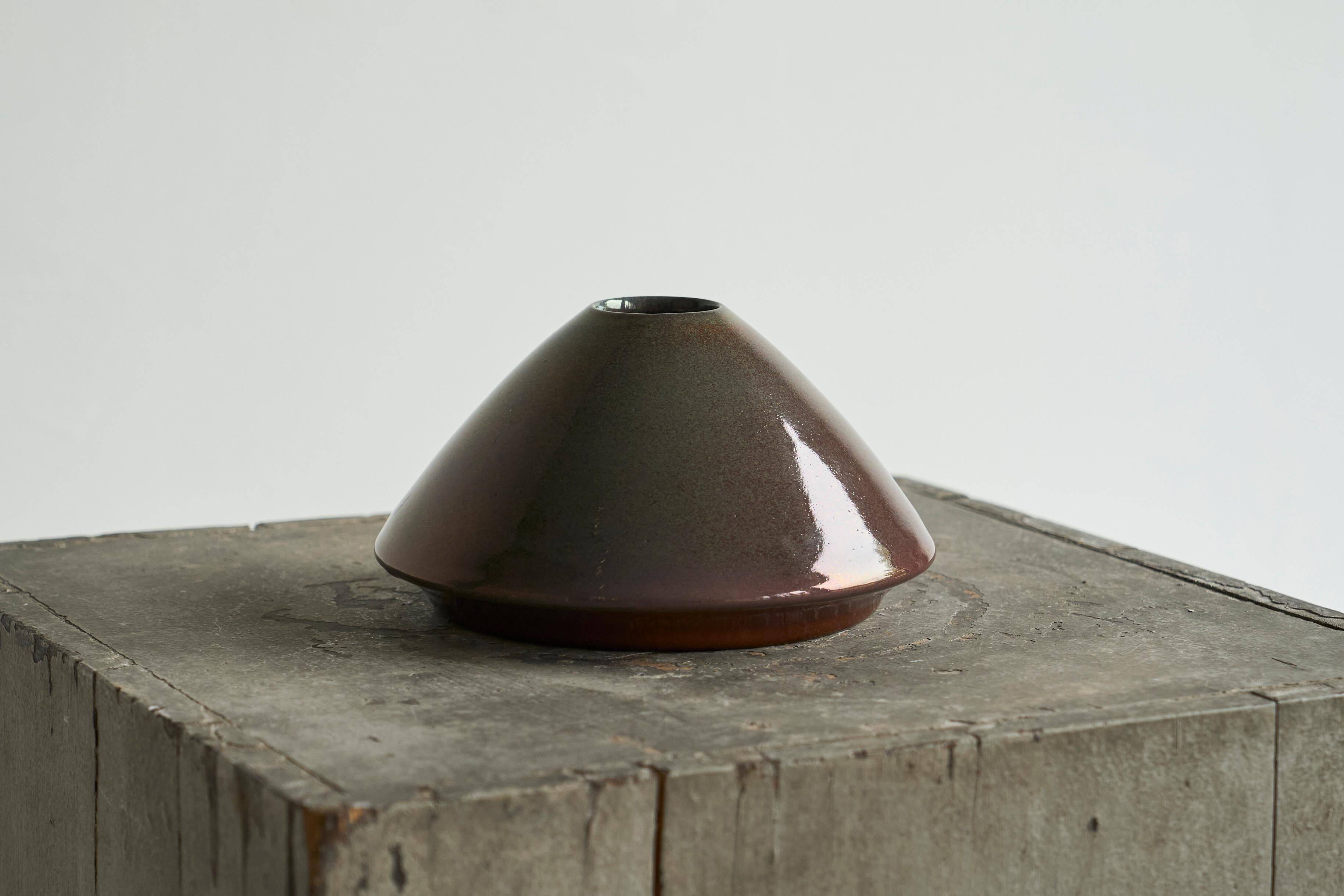 Postmodern ceramic studio object by Joke Stroes for Mobach, 1980s.