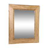 Art Deco rectangular gold mirror