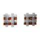 Pair of poliarte sconces by Albano Poli, 1970, Murano Italy