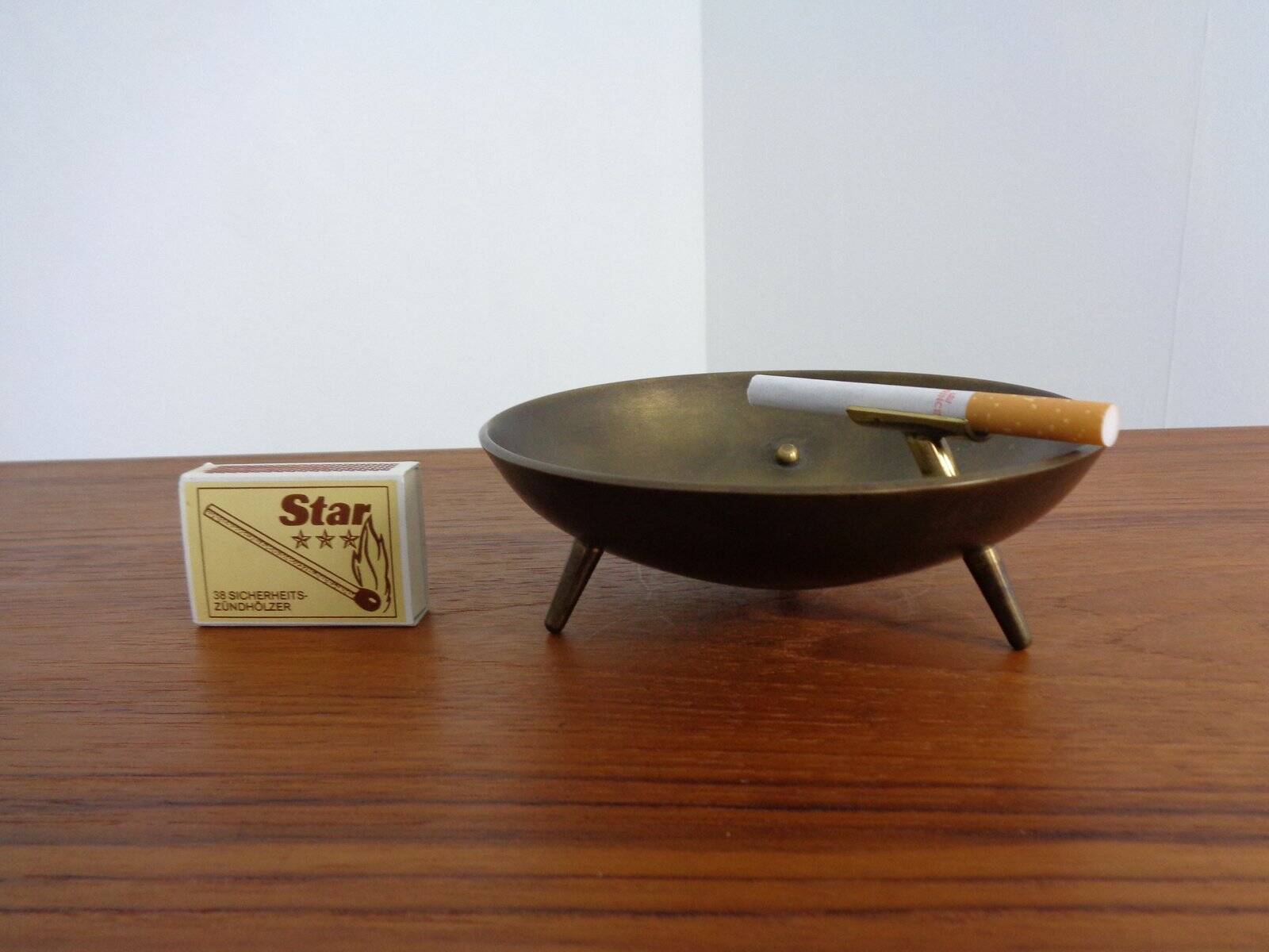 Mid-Century Brass Ashtray, 1960s