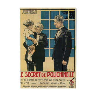 Old movie poster - The secret of the polish