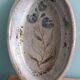 Bowl or small dish signed by Atch Thierry and Chantal Robert in Loir stoneware.