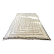 BENI OUARAIN RUG WHITE - MOROCCAN BERBER RUG HANDWOVEN - Thick wool