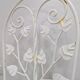 Sculptural Wrought Iron Garden Chairs with Tree Design 1950s Set of 5