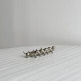 Set of 5 dog knife holders