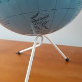 Globe world map in metal tripod maps taride