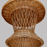 Rattan coffee table
