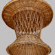 Table basse en rotin