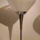 Pair of Italian floor lamps 1980 Murano glass