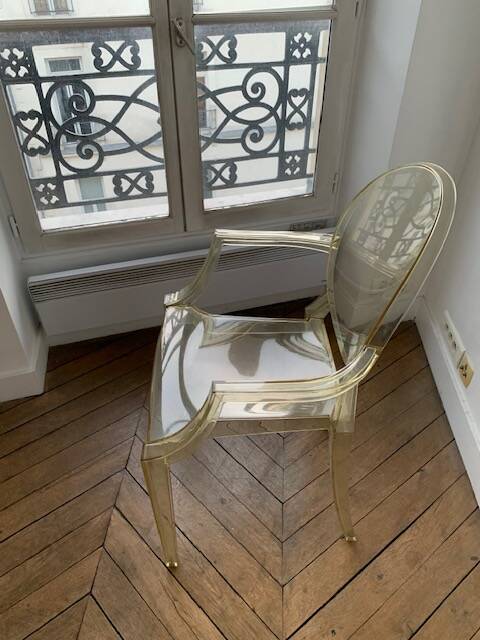 4 Kartell Louis Ghost Chairs