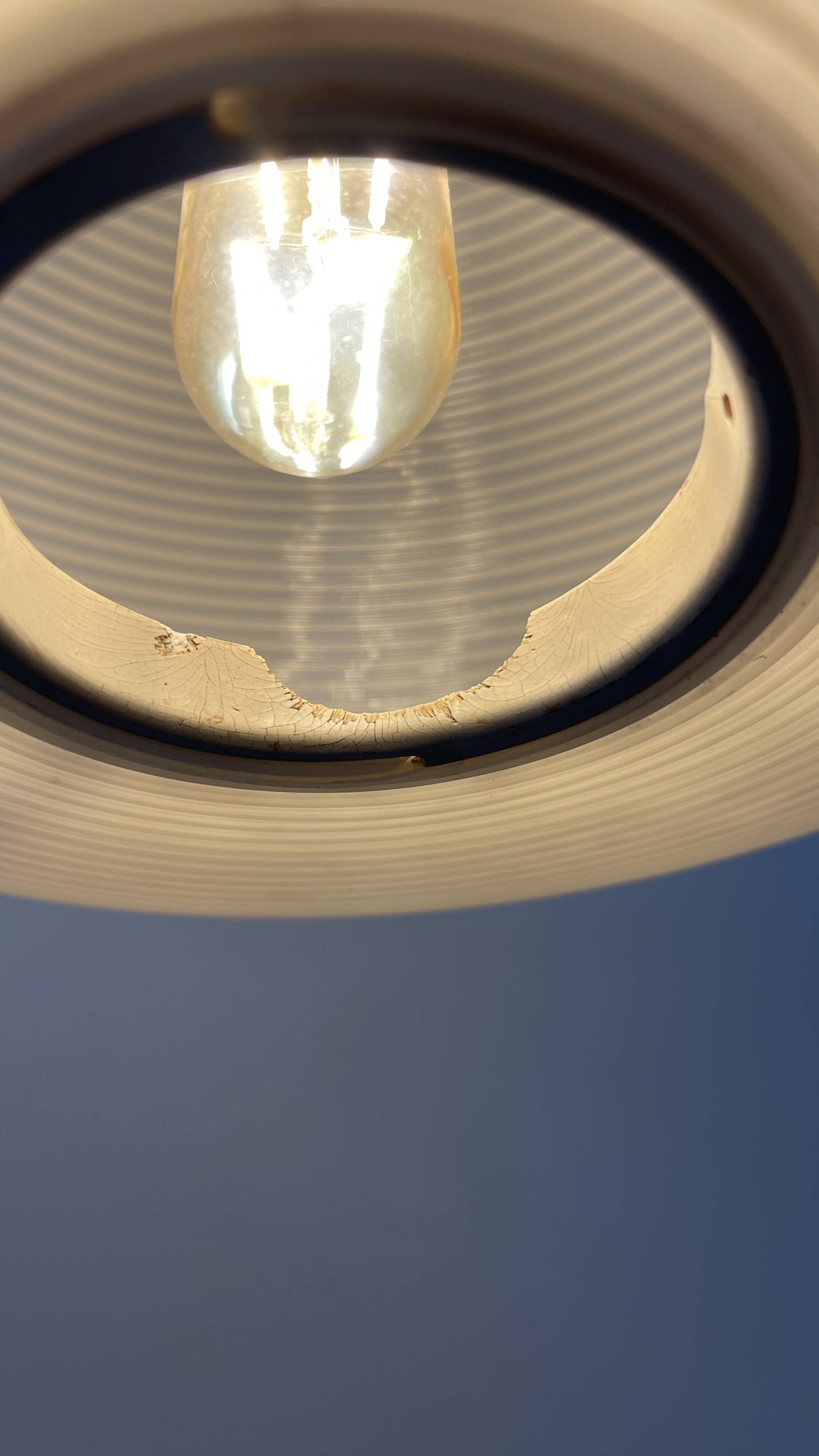 Floor lamp (lamp & table) in tubular steel, ca 1960