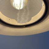 Floor lamp (lamp & table) in tubular steel, ca 1960