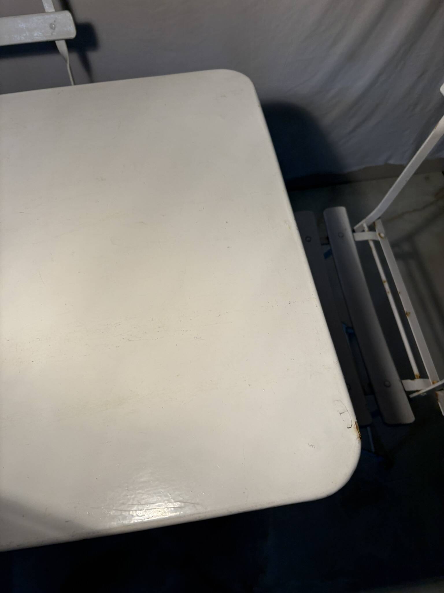 Bistro-style folding garden furniture set – table and 3 chairs