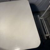 Bistro-style folding garden furniture set – table and 3 chairs