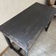 Black table with 2 drawers