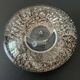 Bougeoir Orrefors Sweden « Discus » steel