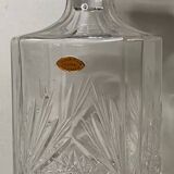 Hand-cut crystal whiskey decanter