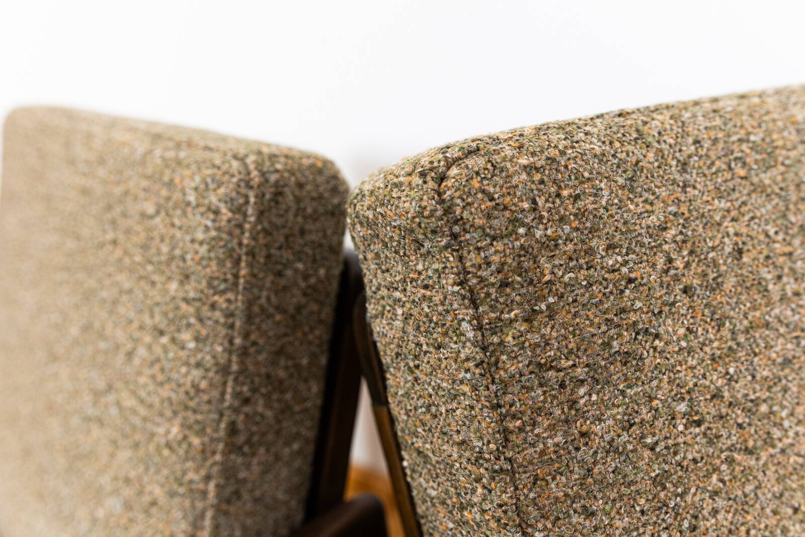 Pair of mid century armchairs "b7522 " by Zenon Bączyk, Poland, 1960's