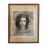 Lithograph by Jean-Paul Cleren