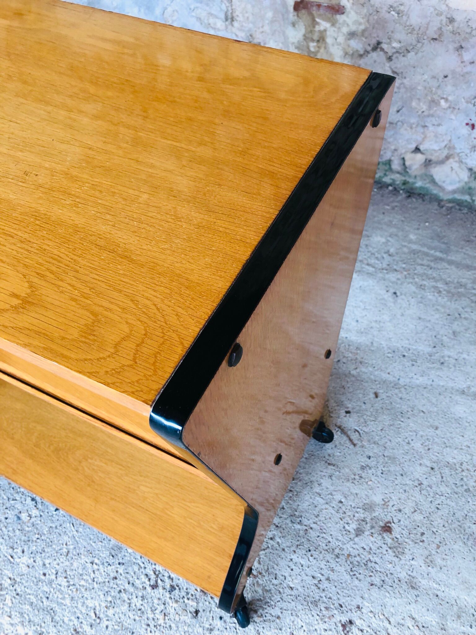 Compartment storage cabinet, TV stand, 60s