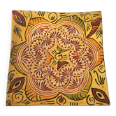 Safi earthenware trinket dish – hand-incised and glazed decoration