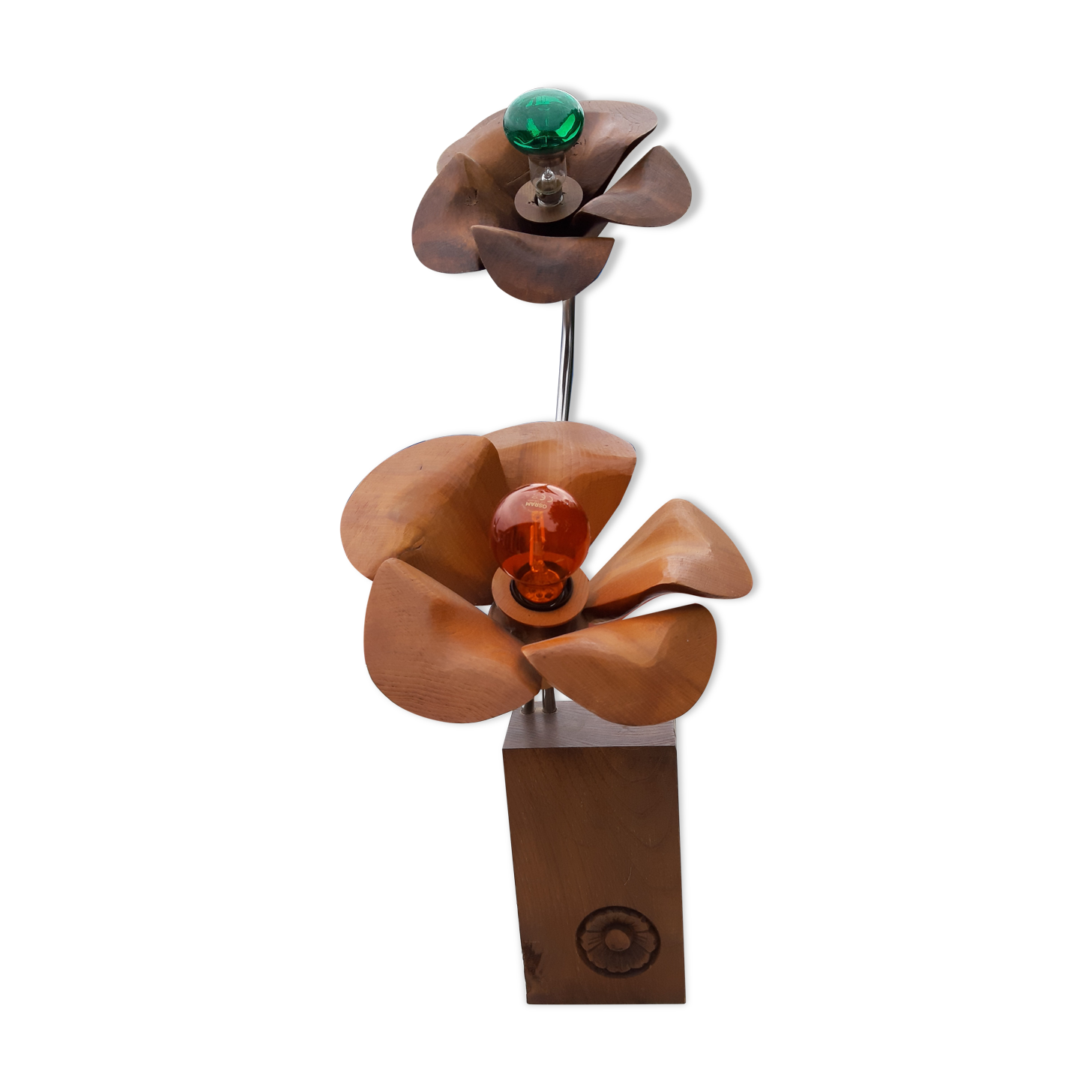 Vintage lamp of the 70s