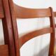 Set of four teak chairs, Danish design, 1970s, production: Denmark