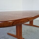 Extendable teak dining table from Dyrlund, Denmark 60s