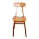 Vintage Scandinavian bistro design chair from the 1960s