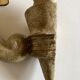 Pair of Arlus torchlight wall light in art deco plaster 1950