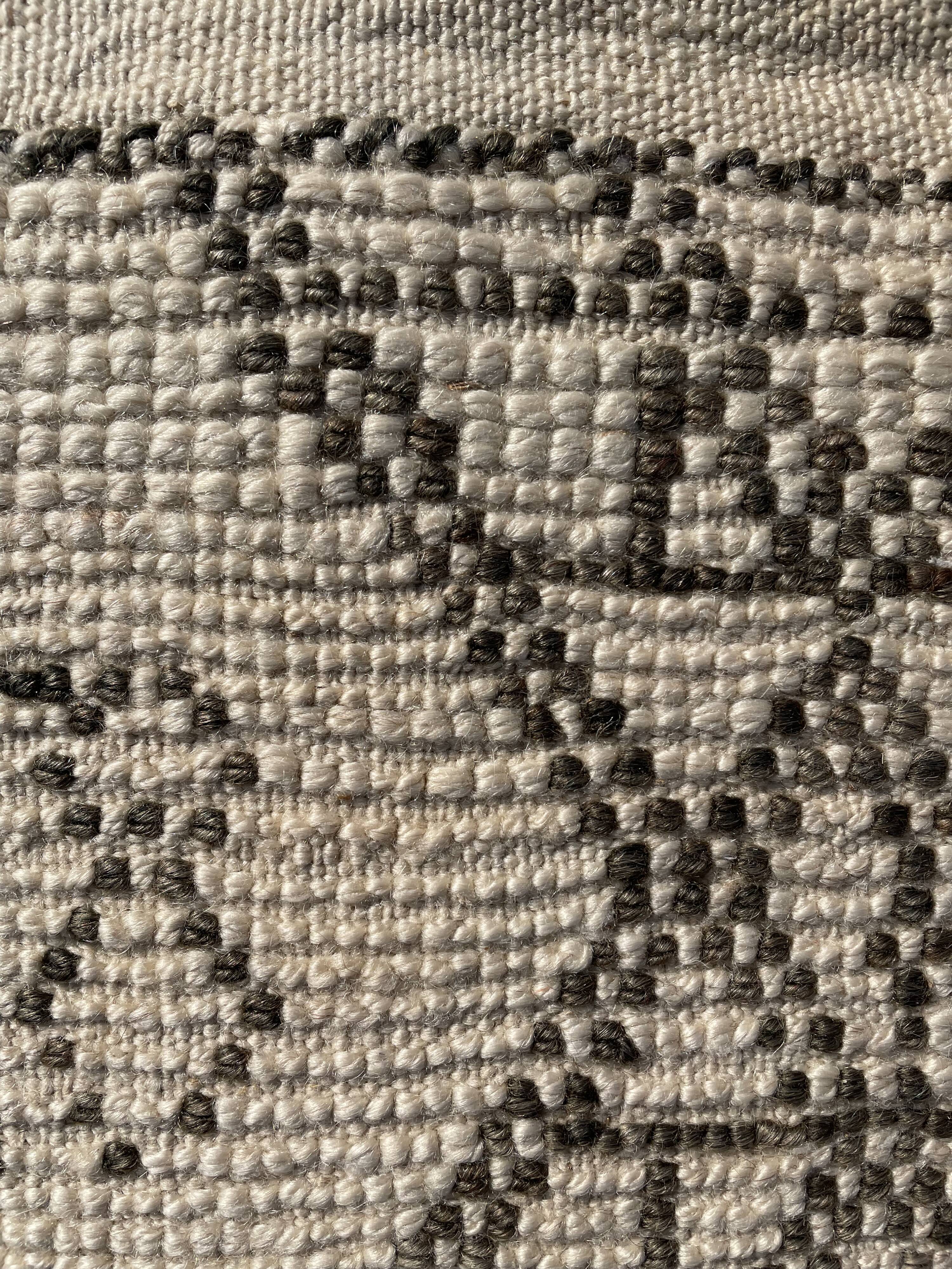 Carpet berbere beni ouarain old years 1958 modern