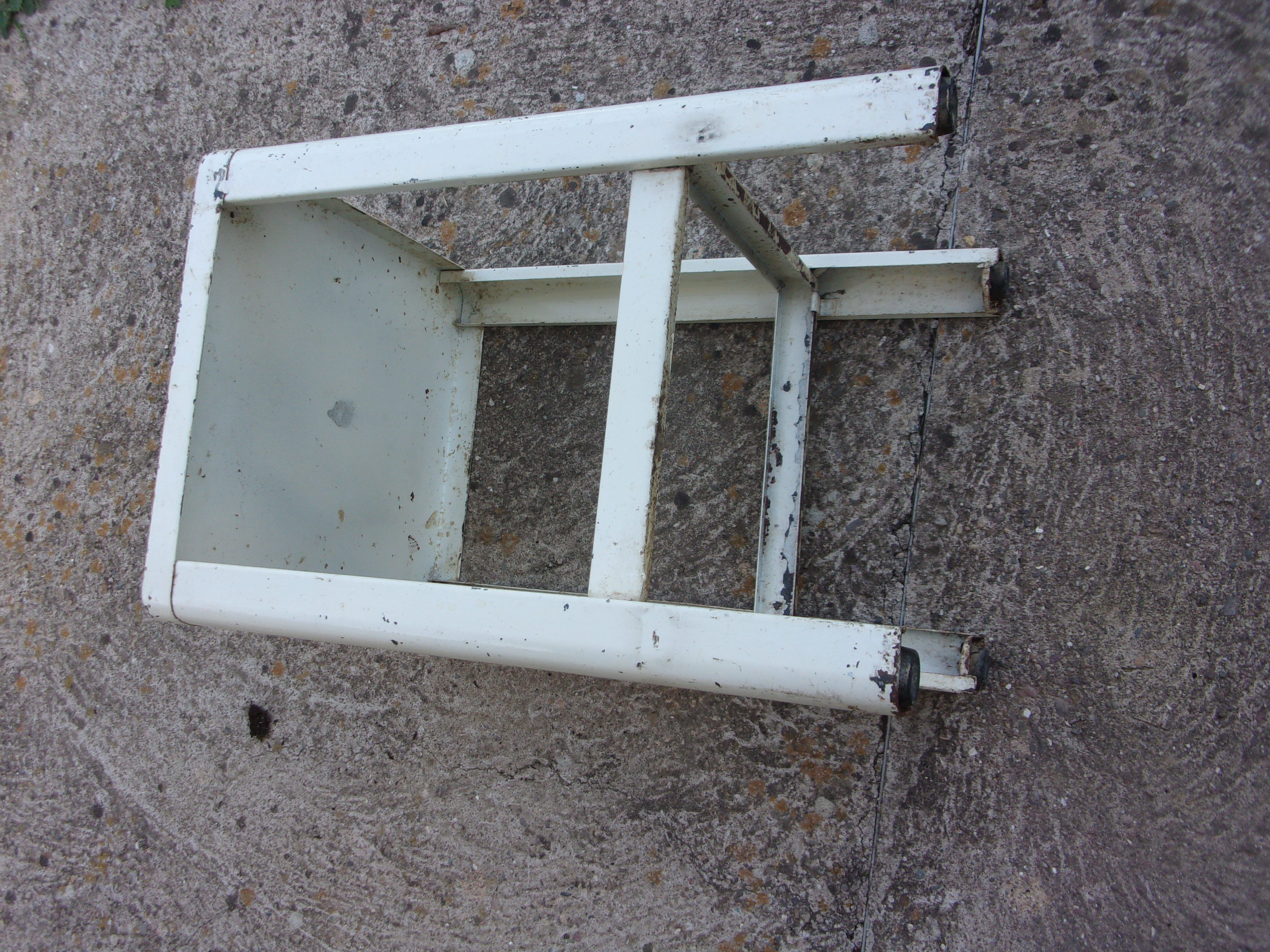 Industrial iron workshop stool 1950/1960