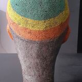 Tete perlee africaine