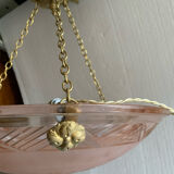 Vintage washbasin ceiling lamp