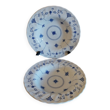 Assiettes creuses anglaises Myott Finlandia