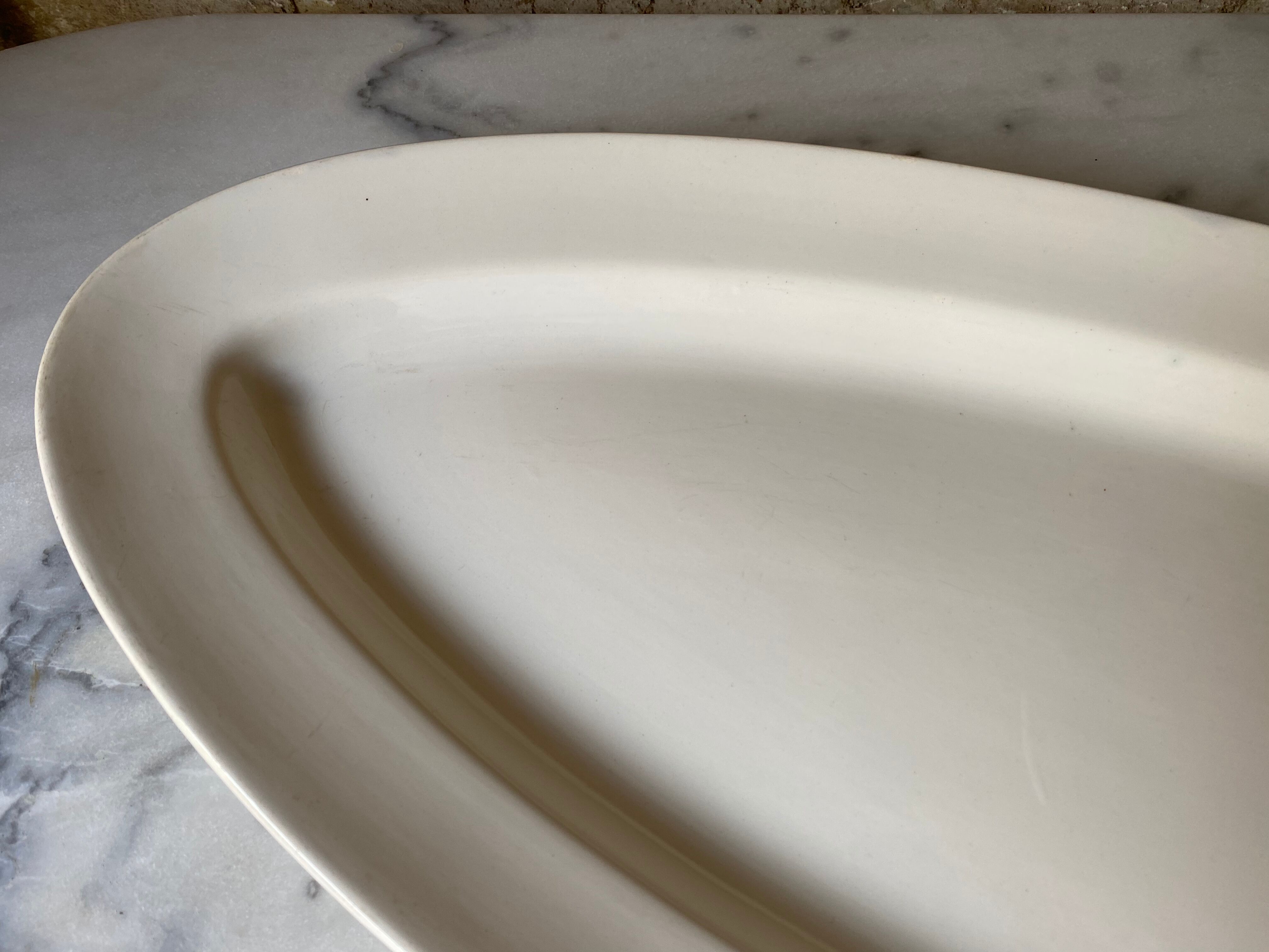 Dish Sarreguemines Digoin 68 cm