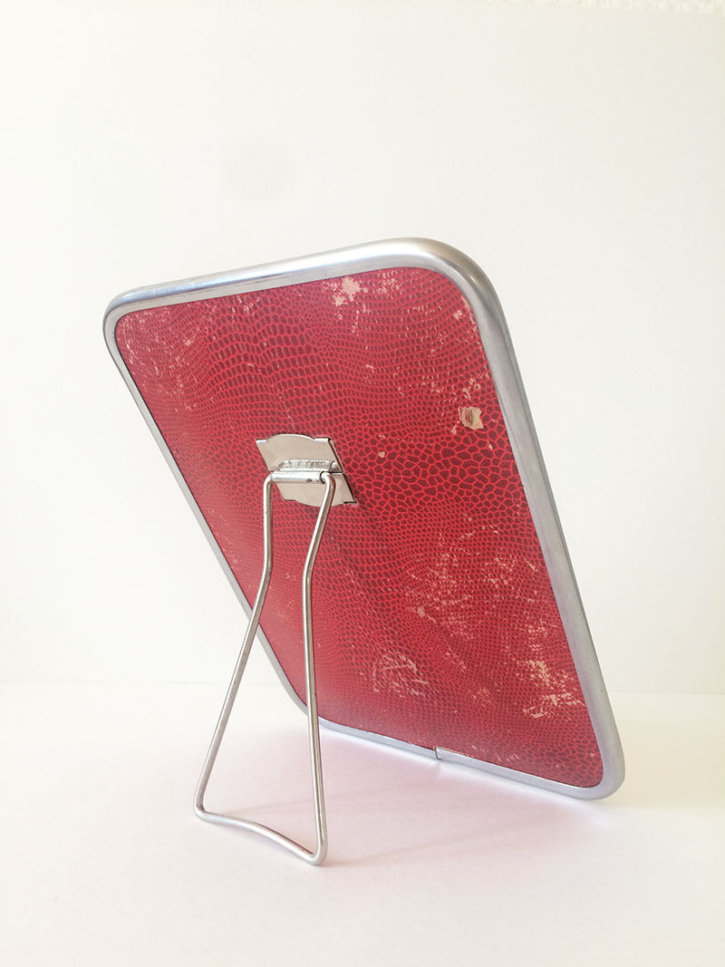 Old barber's mirror 15x20cm