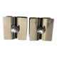 Pair of Harvey Guzzini wall lights Italy - Chrome Metal - Space Age year
