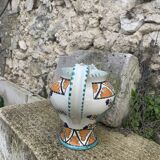 Glazed ceramic jug pottery Orvieto made in italy vintage