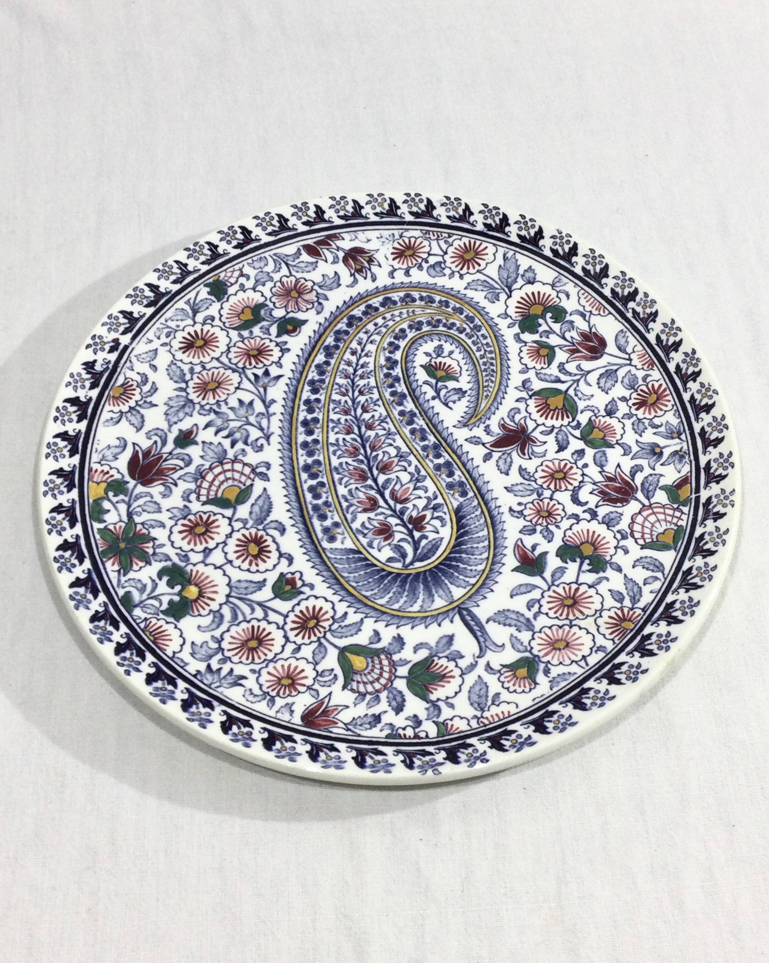 Gien – Round dish Cashmere model