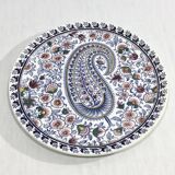 Gien – Plat rond modèle Cachemire