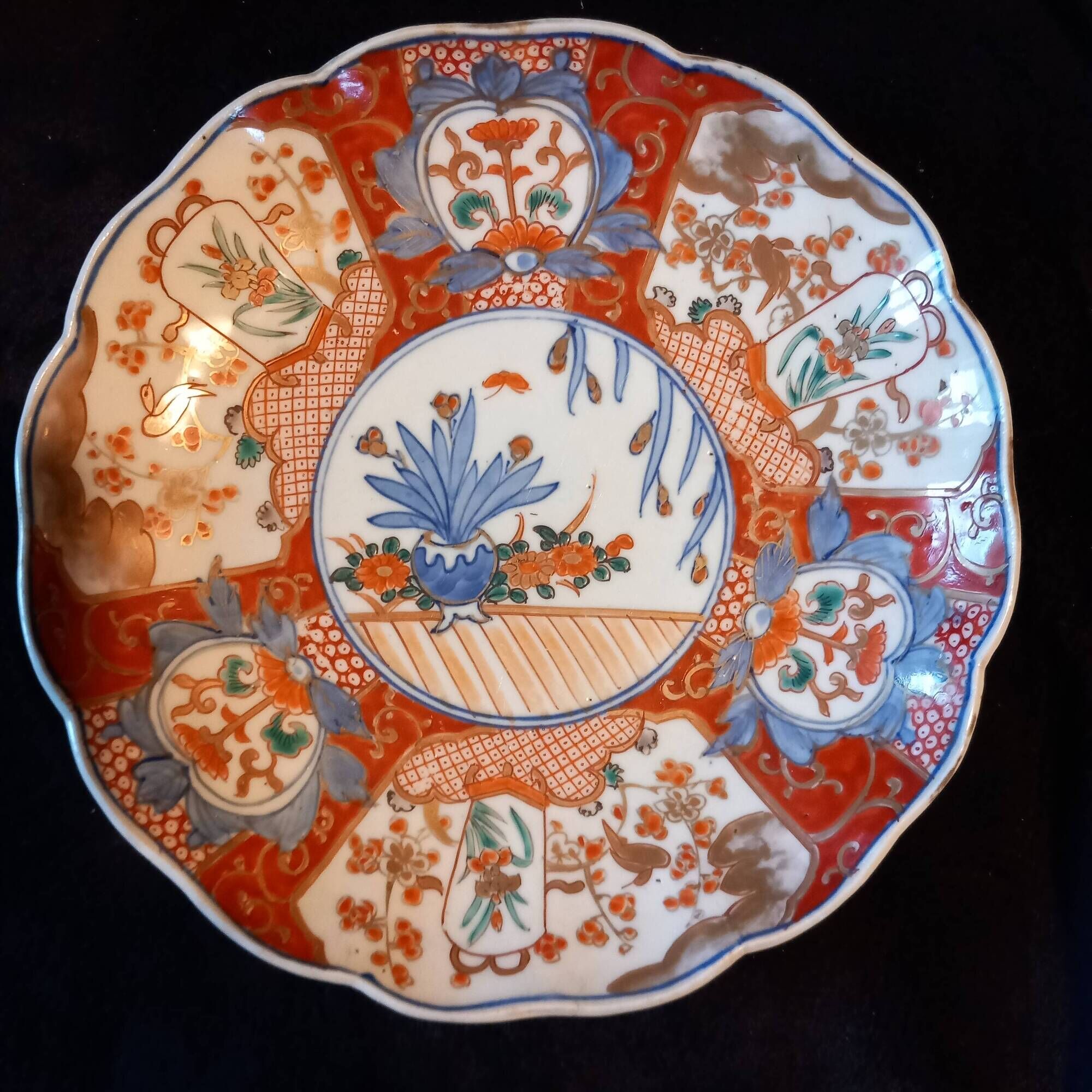 Assiette japonaise Imari