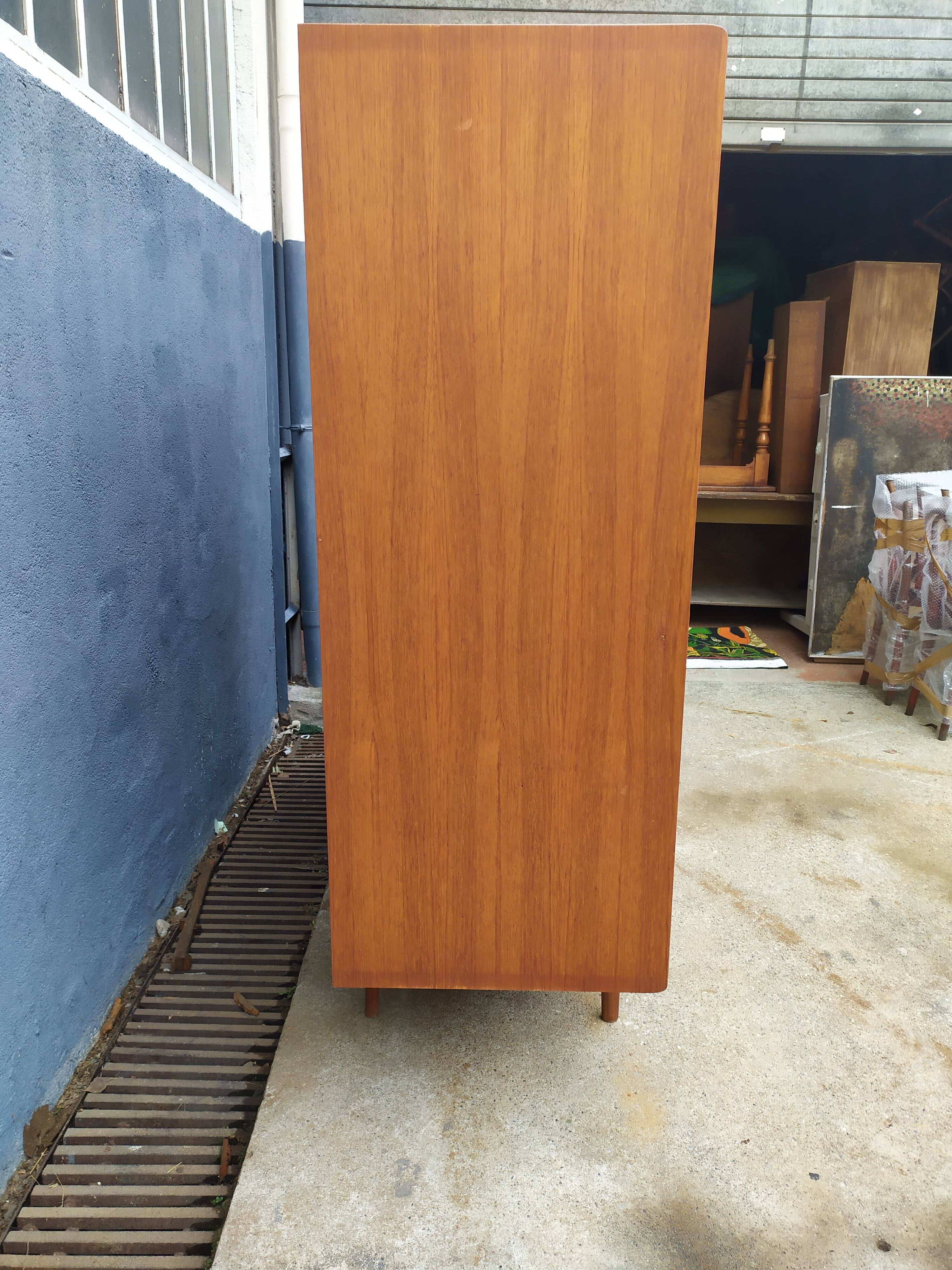 Scandinavian wardrobe teak
