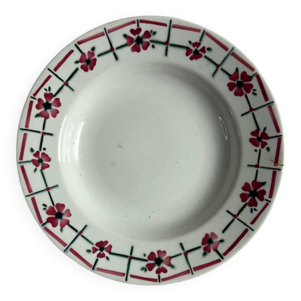 Assiette creuse Ceranord Monique