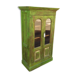 Wooden glass cabinet