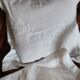 2 white embroidered cushion covers from Nimbus